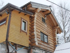 Срубы бань и домов из Карелии