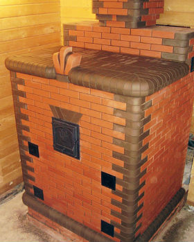 дровяная печь в баню