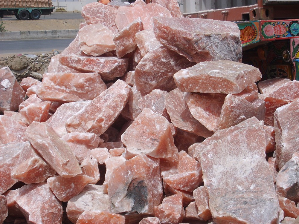 Himalayan salt production