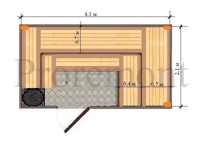 Proekt saunu 127