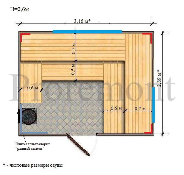 Proekt saunu 317